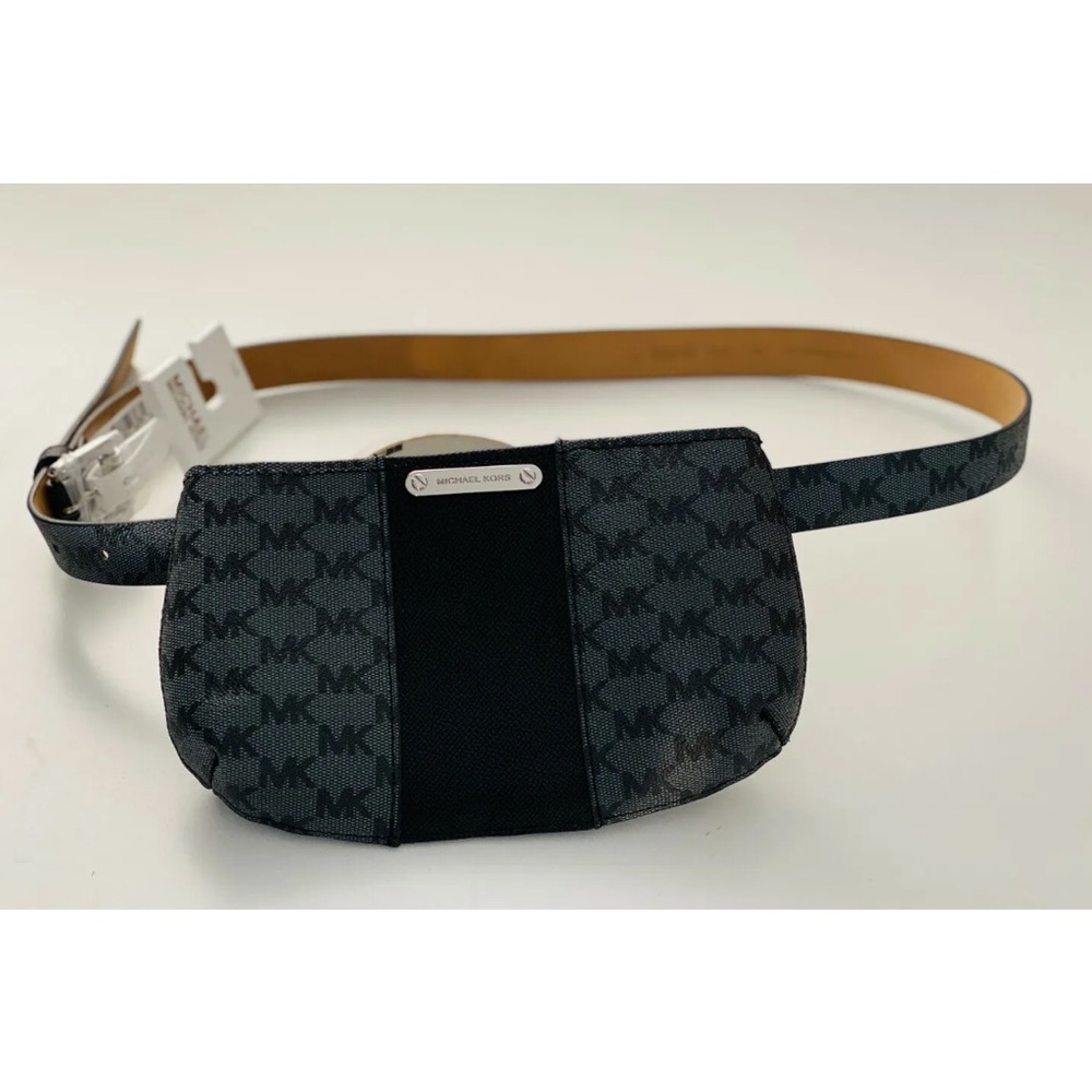 MICHAEL Michael Kors L/XL Black Belt Bag NEW